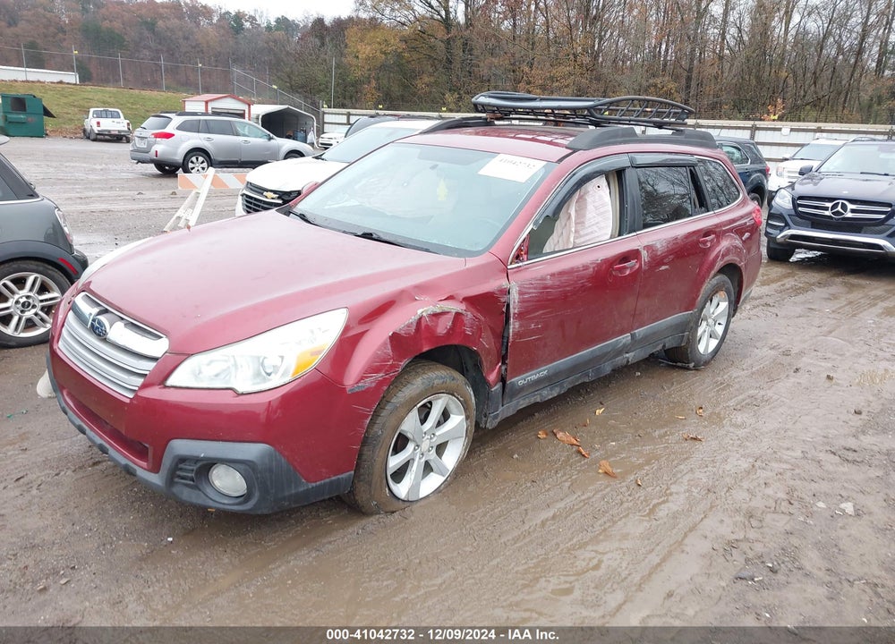 2013 SUBARU OUTBACK 2.5I PREMIUM VIN: 4S4BRBCC9D3258176