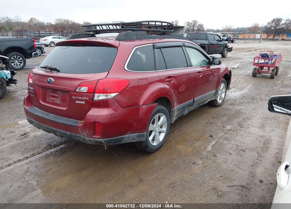 2013 SUBARU OUTBACK 2.5I PREMIUM VIN: 4S4BRBCC9D3258176