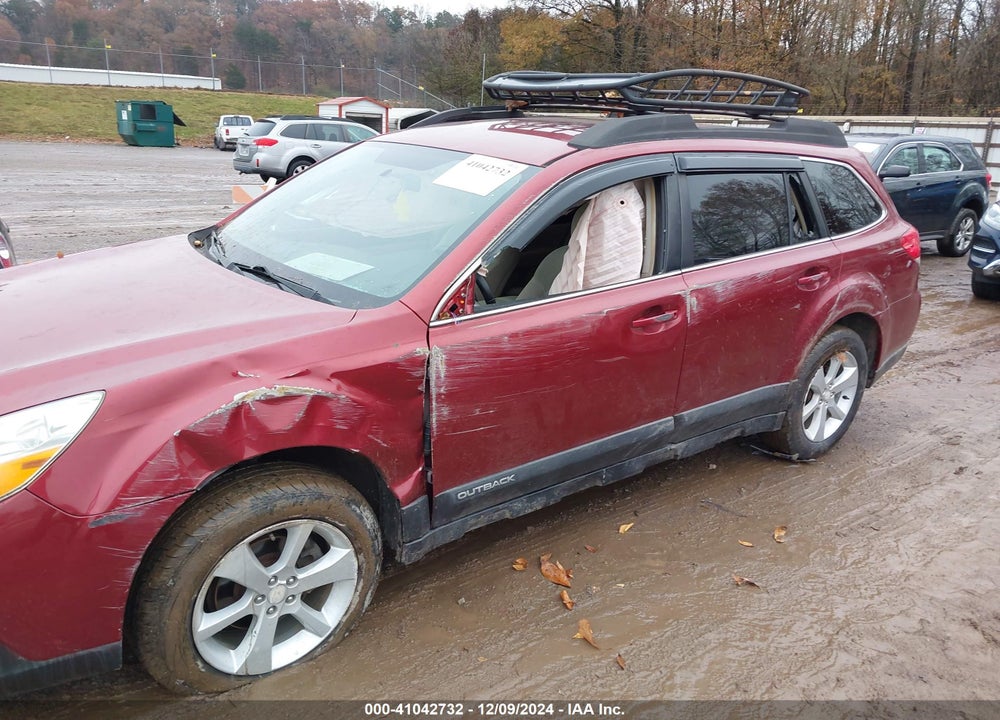 2013 SUBARU OUTBACK 2.5I PREMIUM VIN: 4S4BRBCC9D3258176