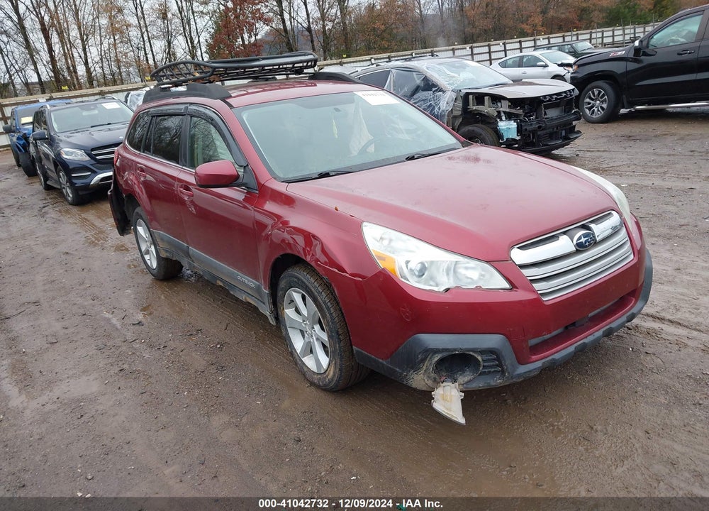 2013 SUBARU OUTBACK 2.5I PREMIUM VIN: 4S4BRBCC9D3258176
