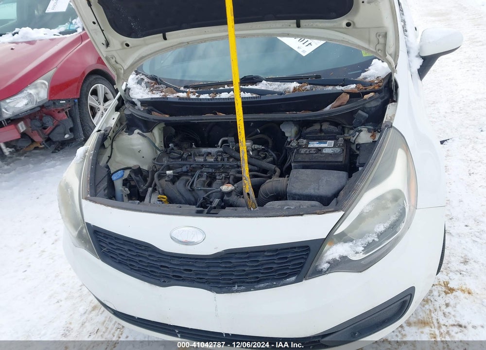 2013 KIA RIO LX VIN: KNADM4A34D6292323