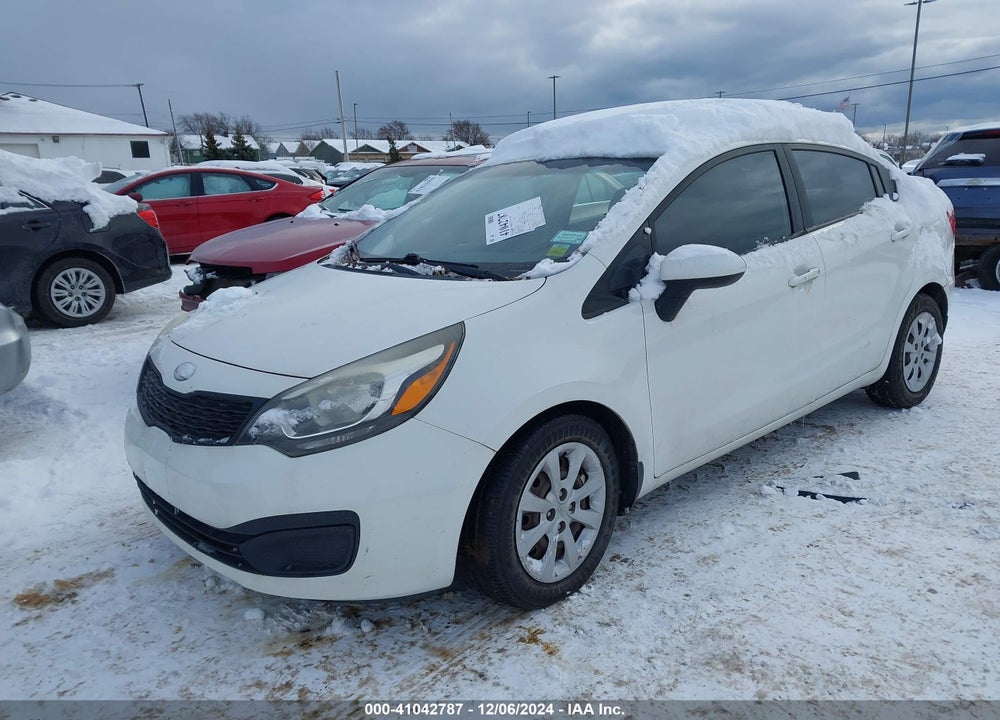 2013 KIA RIO LX VIN: KNADM4A34D6292323