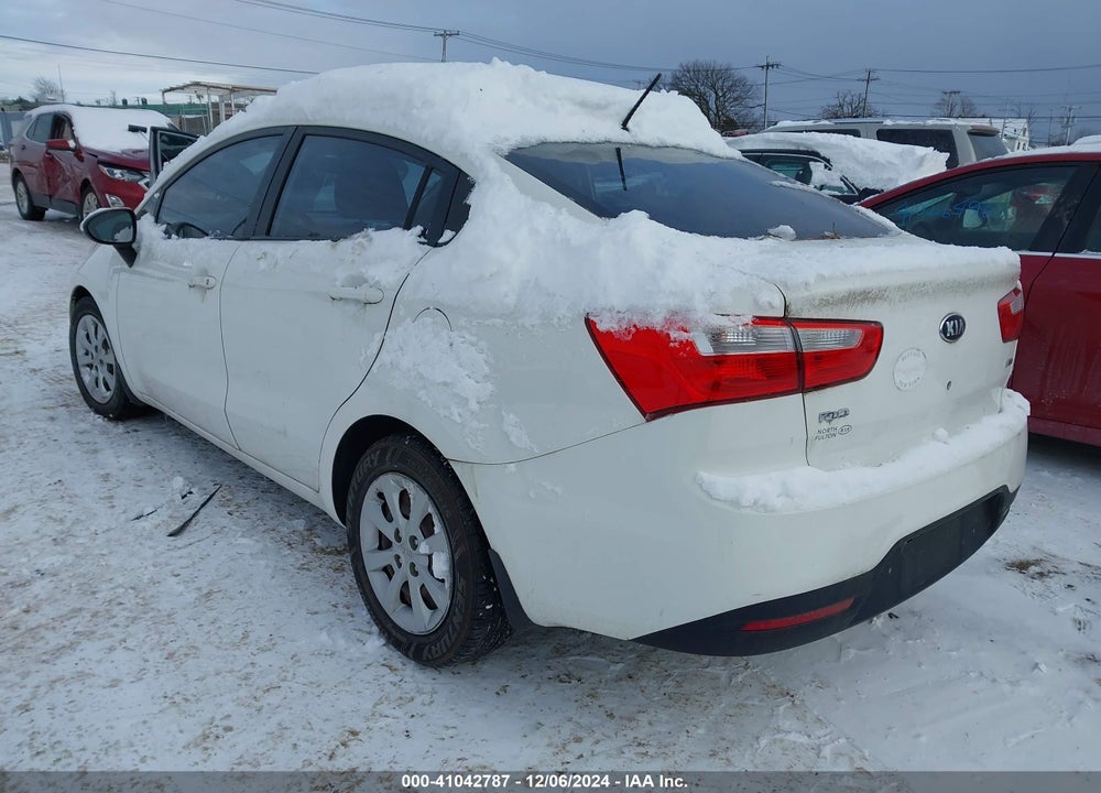 2013 KIA RIO LX VIN: KNADM4A34D6292323