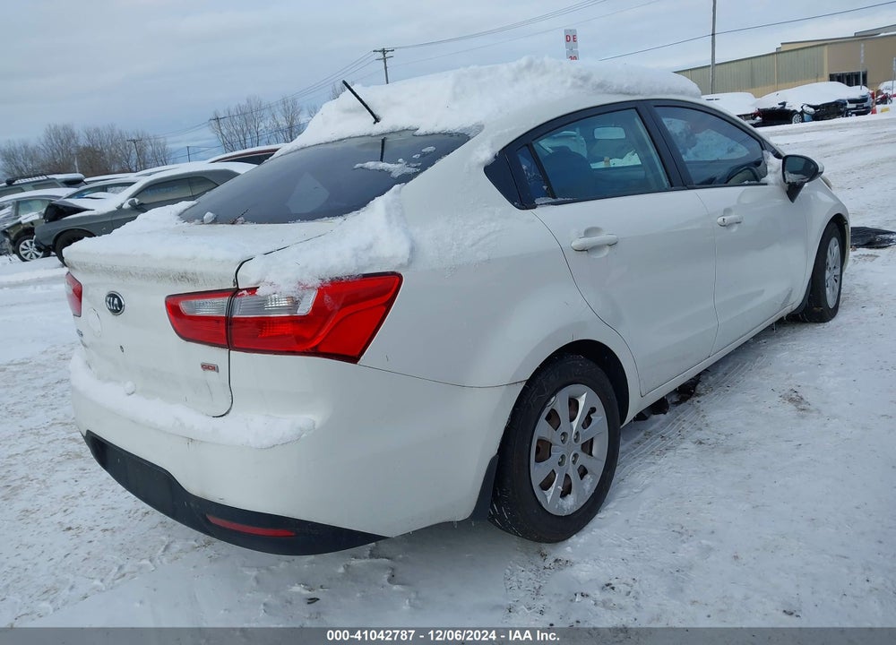 2013 KIA RIO LX VIN: KNADM4A34D6292323