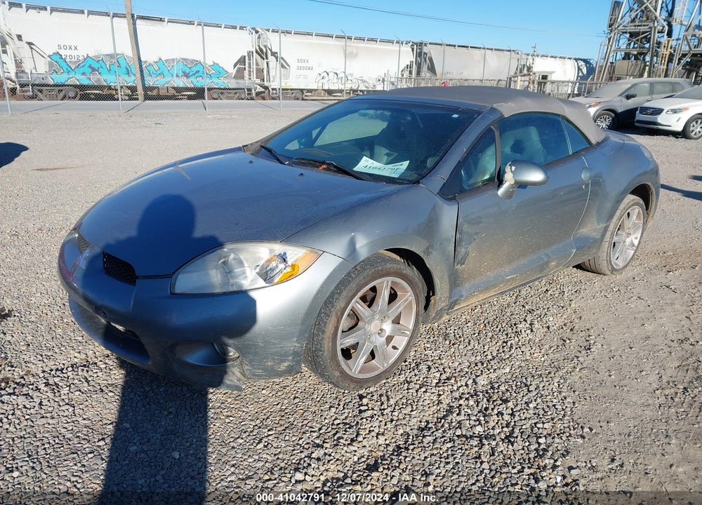 2007 MITSUBISHI ECLIPSE SPYDER GT VIN: 4A3AL35T67E066904