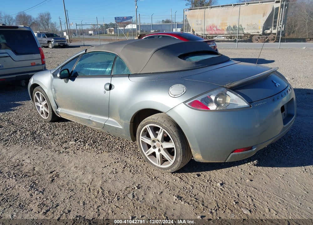 2007 MITSUBISHI ECLIPSE SPYDER GT VIN: 4A3AL35T67E066904