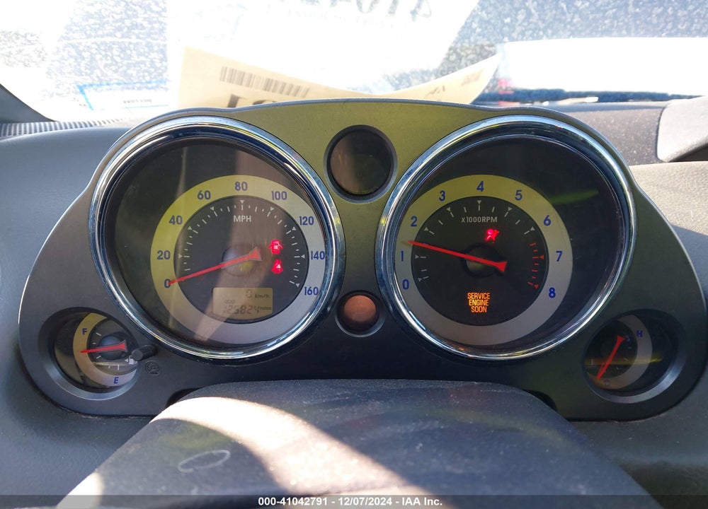 2007 MITSUBISHI ECLIPSE SPYDER GT VIN: 4A3AL35T67E066904