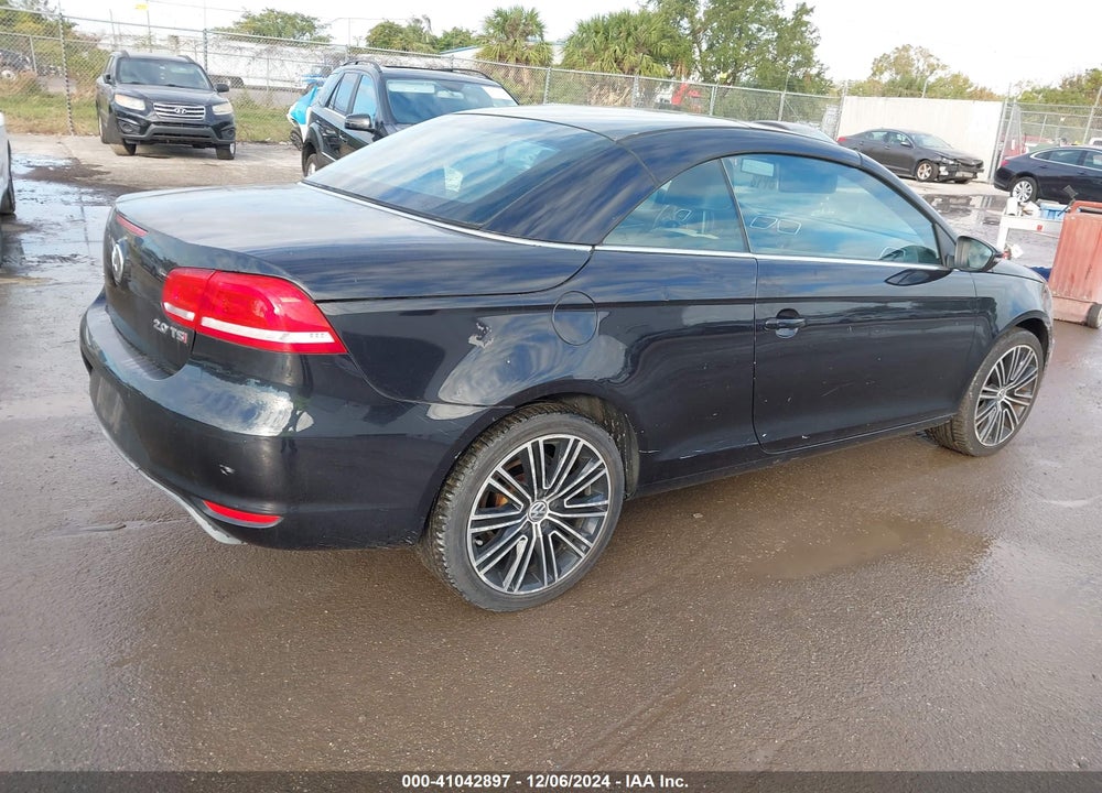 2015 VOLKSWAGEN EOS FINAL EDITION VIN: WVWFW8AH7FV001962