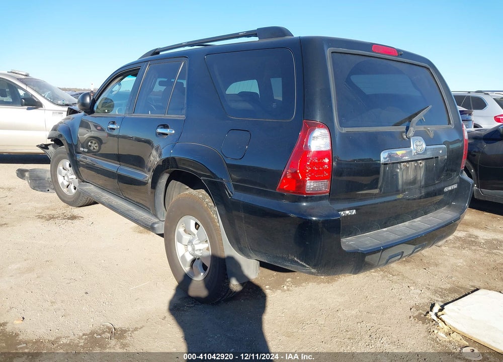 2007 TOYOTA 4RUNNER SR5 V6 VIN: JTEBU14R778094333