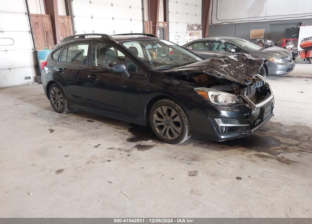 2016 SUBARU IMPREZA 2.0I SPORT PREMIUM VIN: JF1GPAP65G8206555
