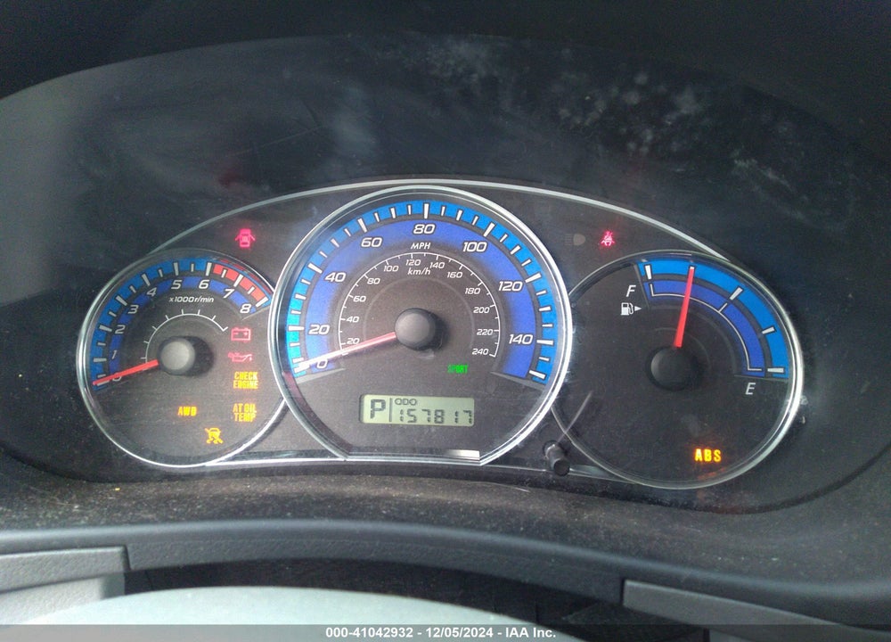 2009 SUBARU FORESTER 2.5X VIN: JF2SH63659H734976