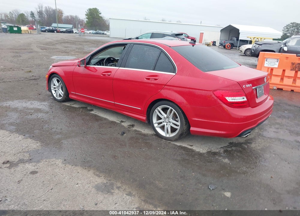 2012 MERCEDES-BENZ C 300 LUXURY 4MATIC/SPORT 4MATIC VIN: WDDGF8BB9CA719701