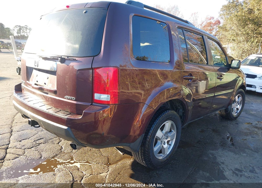 2011 HONDA PILOT EX-L VIN: 5FNYF4H57BB073962
