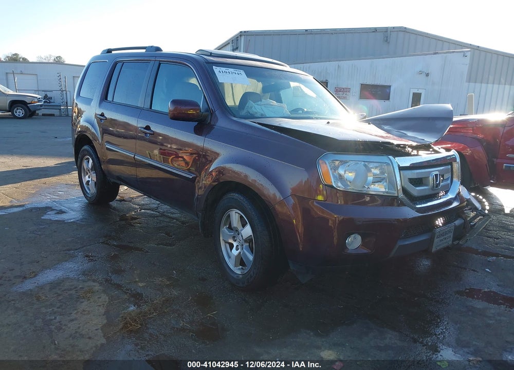 2011 HONDA PILOT EX-L VIN: 5FNYF4H57BB073962