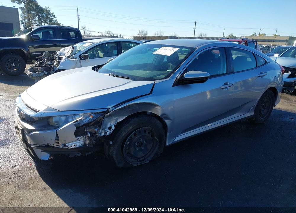 2017 HONDA CIVIC LX VIN: 19XFC2F57HE218178