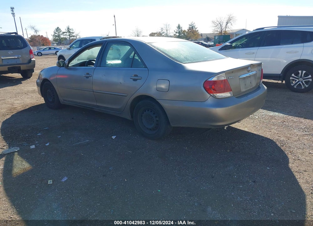 2006 TOYOTA CAMRY LE VIN: 4T1BE32K16U735576