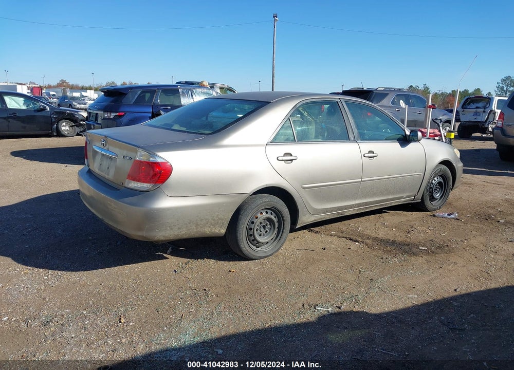 2006 TOYOTA CAMRY LE VIN: 4T1BE32K16U735576