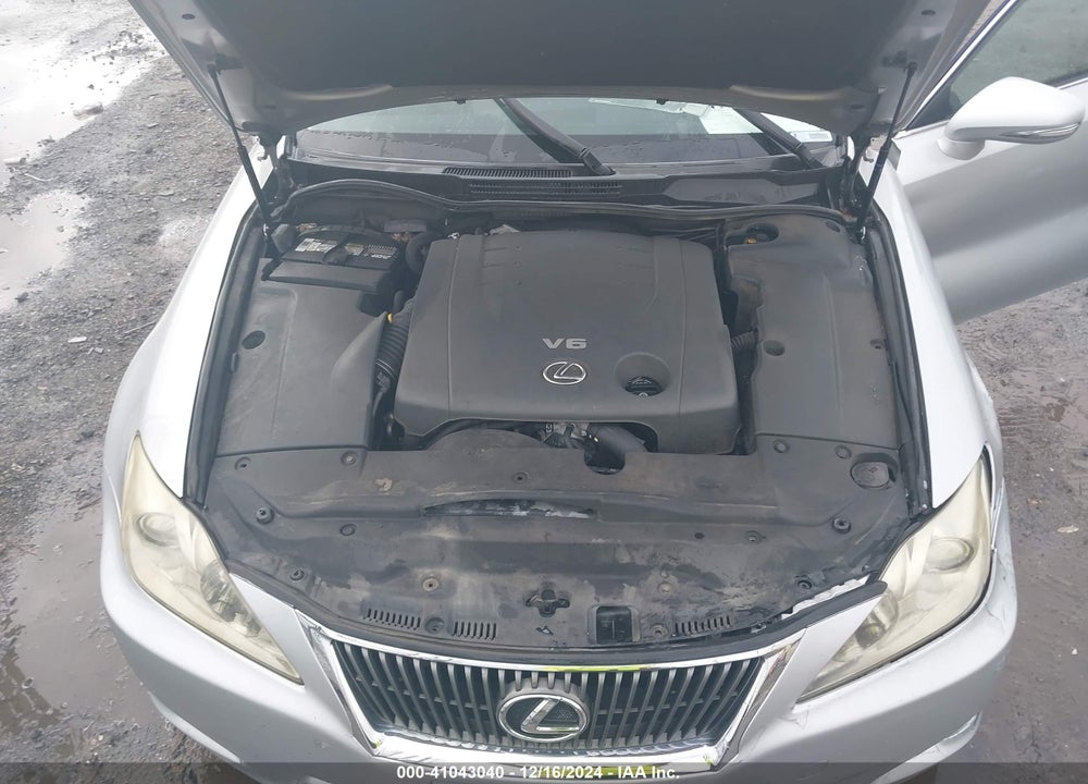 2009 LEXUS IS 250 VIN: JTHBK262092087860