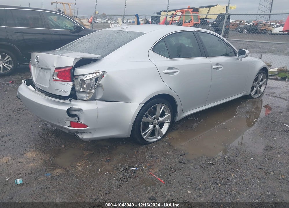 2009 LEXUS IS 250 VIN: JTHBK262092087860