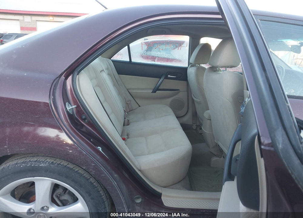 2006 MAZDA 6 S VIN: 1YVHP80D965M63809
