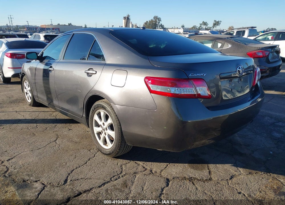 2011 TOYOTA CAMRY LE VIN: 4T4BF3EK7BR113122