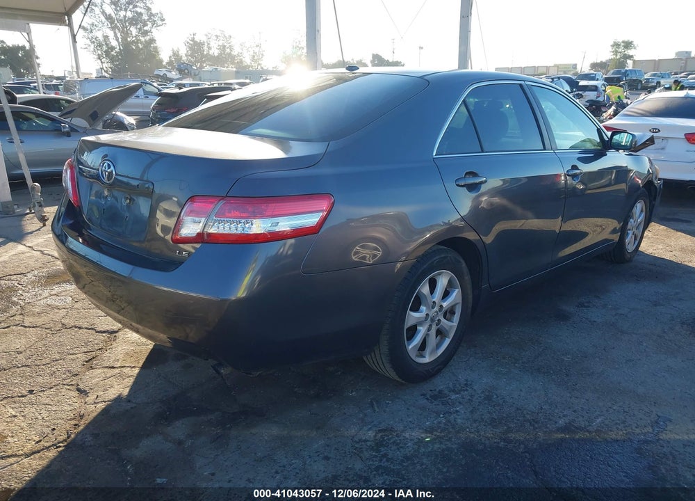 2011 TOYOTA CAMRY LE VIN: 4T4BF3EK7BR113122