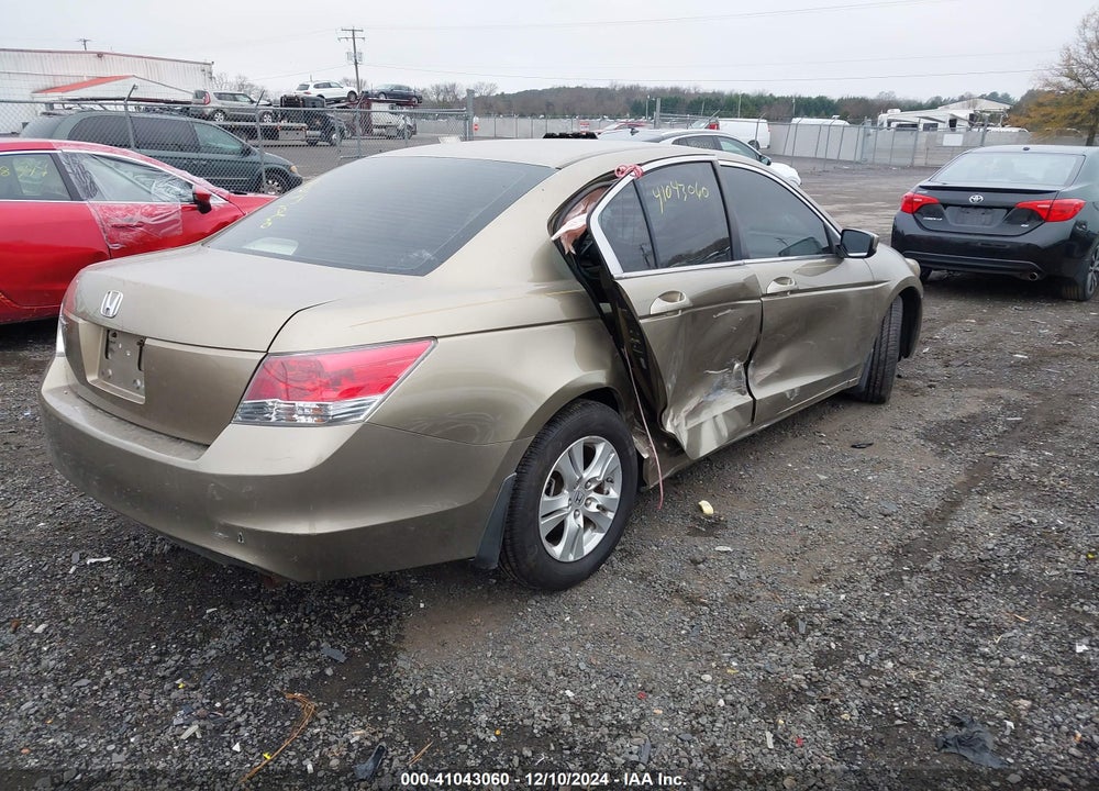 2008 HONDA ACCORD 2.4 LX-P VIN: 1HGCP26428A011121