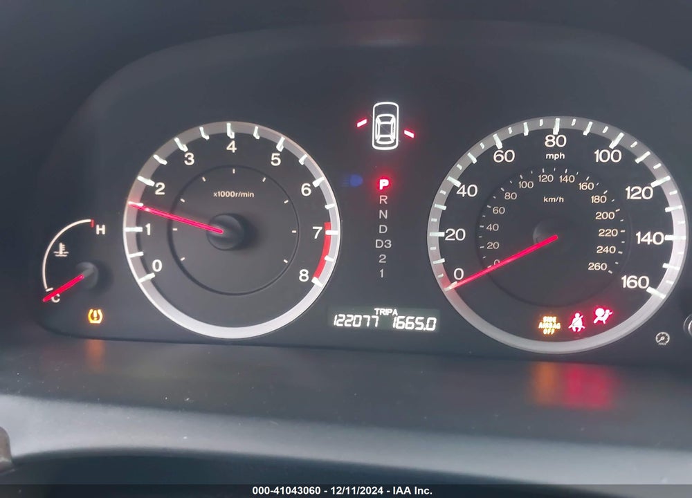 2008 HONDA ACCORD 2.4 LX-P VIN: 1HGCP26428A011121