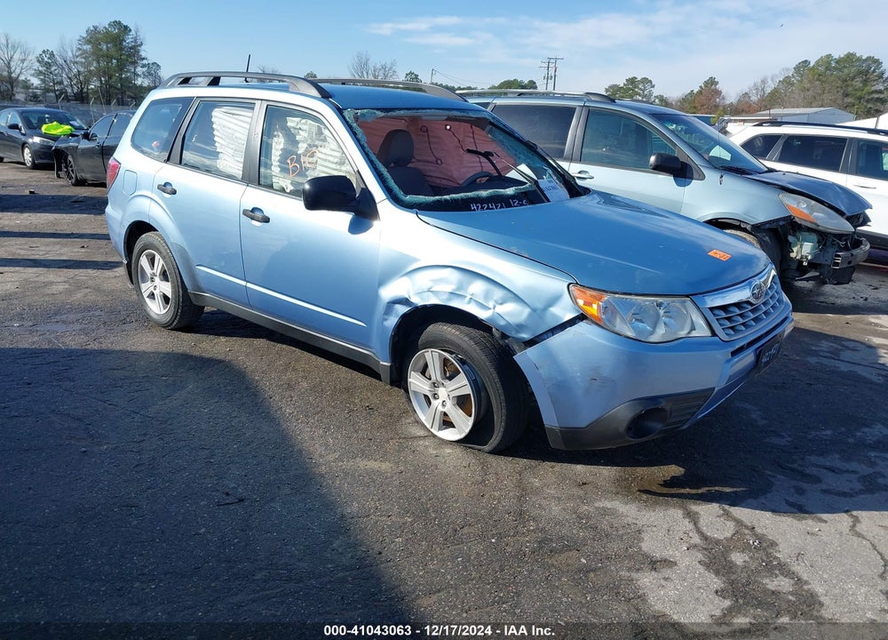 2011 SUBARU FORESTER 2.5X VIN: JF2SHABC8BH752694