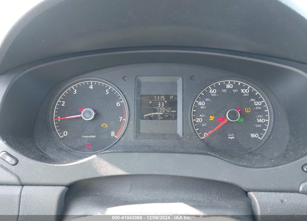 2011 VOLKSWAGEN JETTA 2.5L SE VIN: 3VWDZ7AJXBM348120