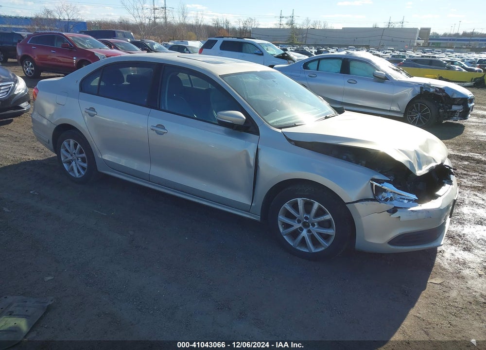 2011 VOLKSWAGEN JETTA 2.5L SE VIN: 3VWDZ7AJXBM348120