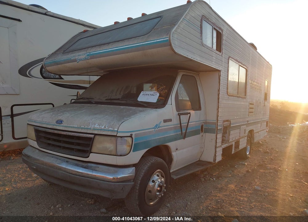 1992 FORD ECONOLINE E350 CUTAWAY VAN VIN: 1FDKE30G7NHA73749