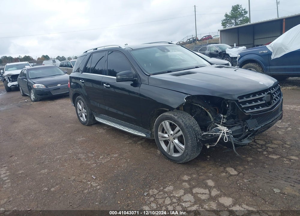 2013 MERCEDES-BENZ ML 350 4MATIC VIN: 4JGDA5HB0DA214788