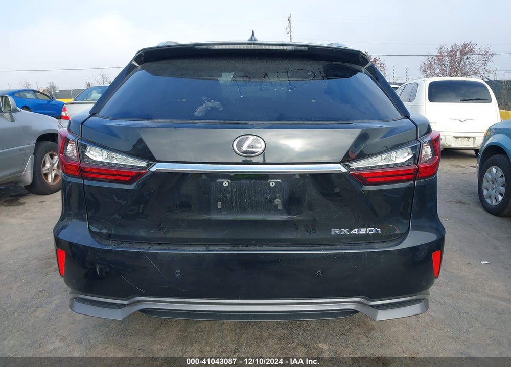 2016 LEXUS RX 450H VIN: 2T2BGMCA3GC003065