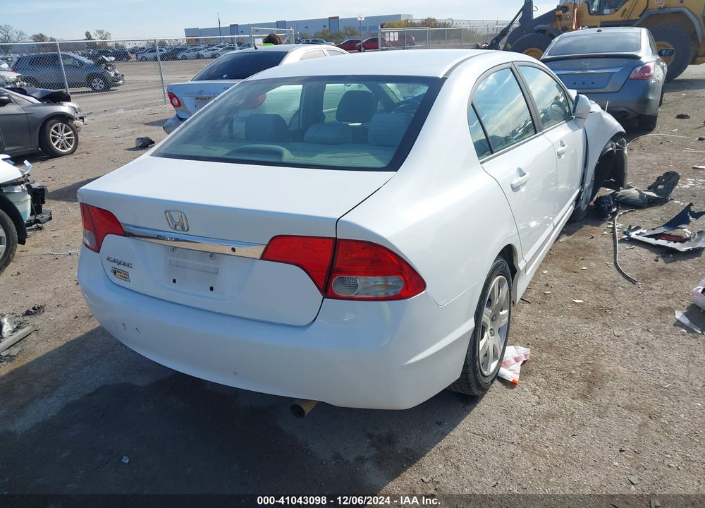 2009 HONDA CIVIC LX VIN: 19XFA16539E033000