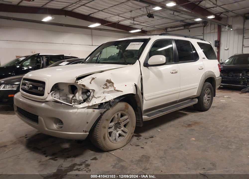 2004 TOYOTA SEQUOIA SR5 V8 VIN: 5TDBT44A74S225058
