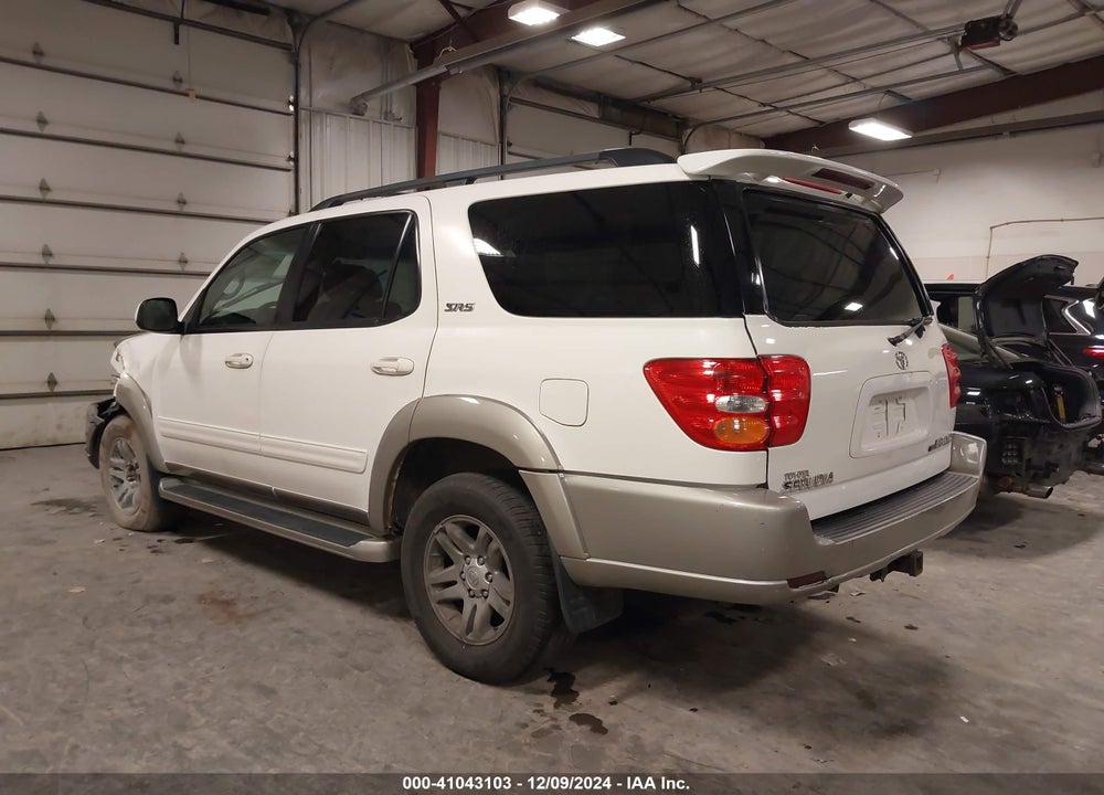 2004 TOYOTA SEQUOIA SR5 V8 VIN: 5TDBT44A74S225058