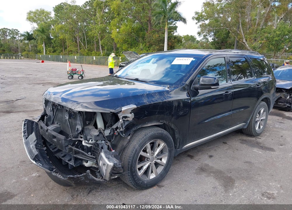 2014 DODGE DURANGO LIMITED VIN: 1C4RDHDG7EC405313