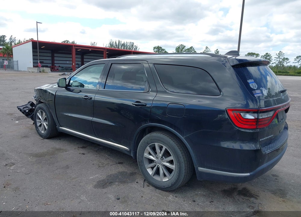 2014 DODGE DURANGO LIMITED VIN: 1C4RDHDG7EC405313