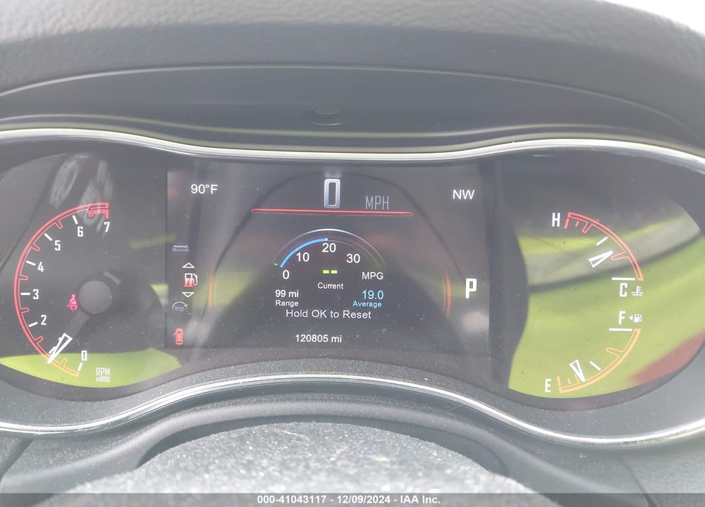 2014 DODGE DURANGO LIMITED VIN: 1C4RDHDG7EC405313