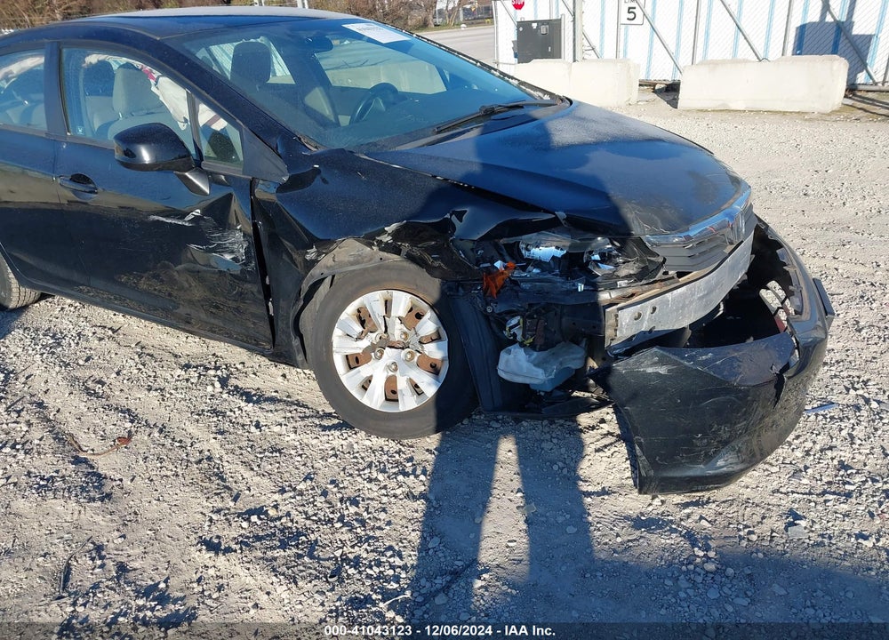 2012 HONDA CIVIC LX VIN: 19XFB2F56CE048665