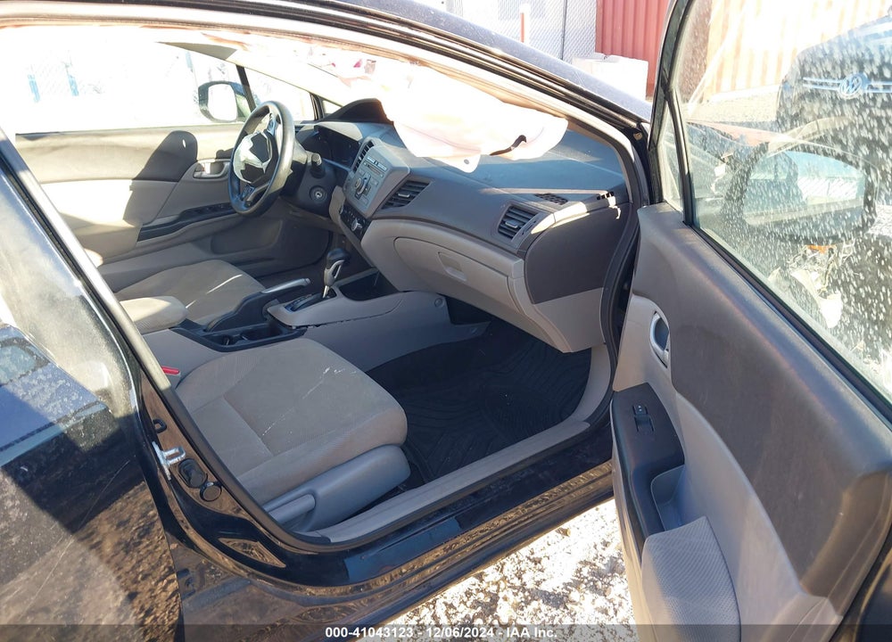 2012 HONDA CIVIC LX VIN: 19XFB2F56CE048665