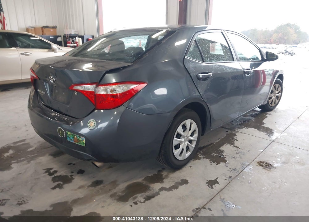 2015 TOYOTA COROLLA L VIN: 2T1BURHE9FC393478