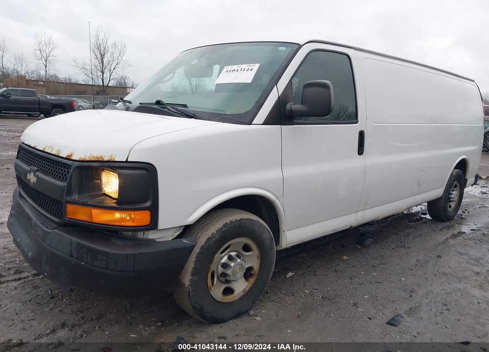 2014 CHEVROLET EXPRESS 3500 WORK VAN VIN: 1GCZGUCGXE1130646