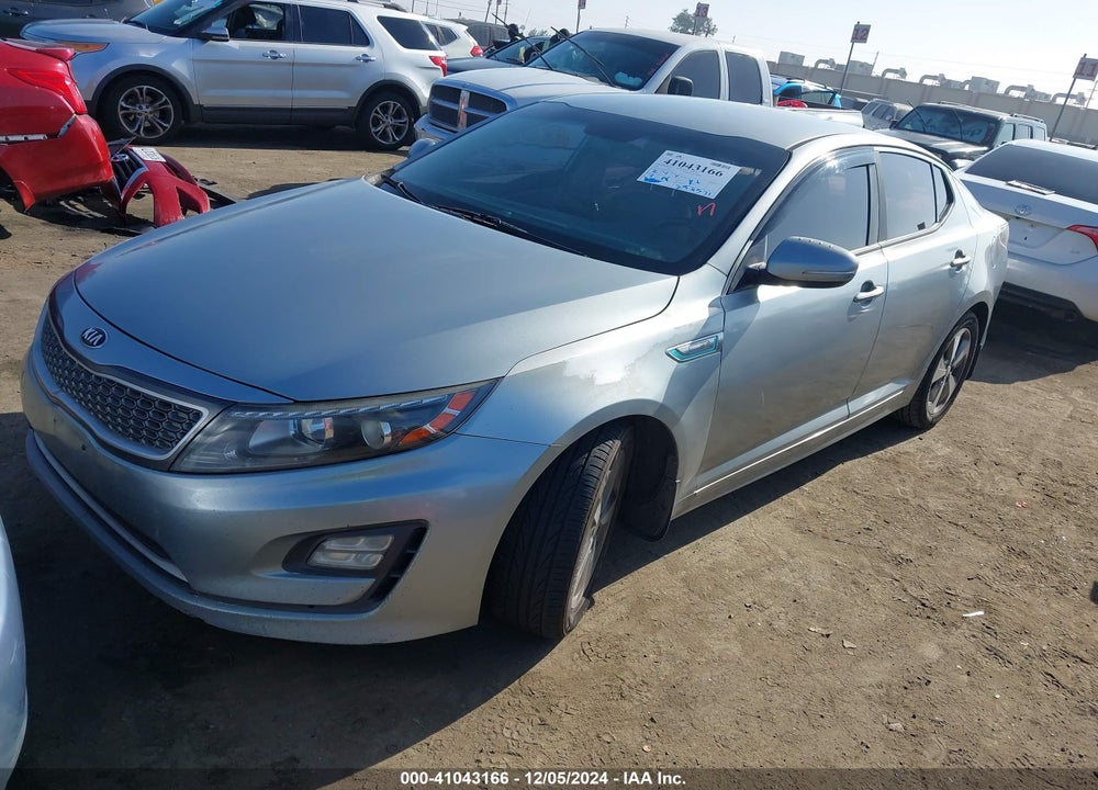 2014 KIA OPTIMA HYBRID EX VIN: KNAGN4AD1E5072924