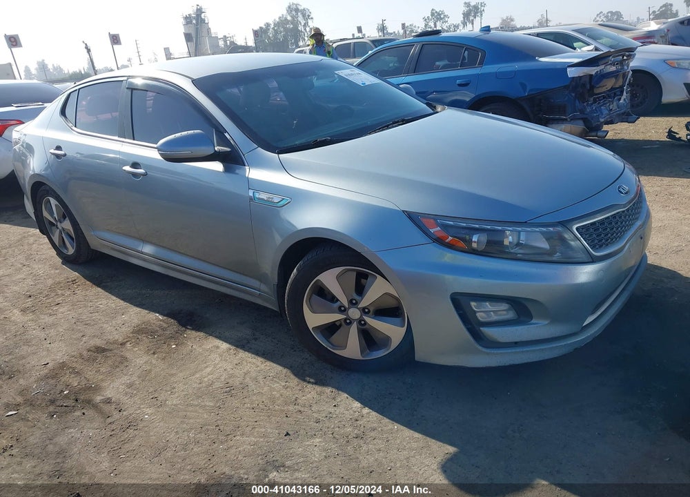 2014 KIA OPTIMA HYBRID EX VIN: KNAGN4AD1E5072924