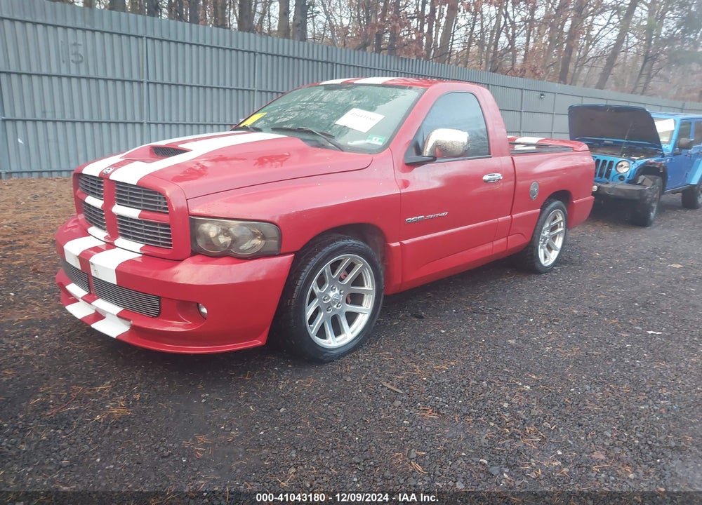 2004 DODGE RAM 1500 SRT-10 VIN: 3D3HA16H34G170719