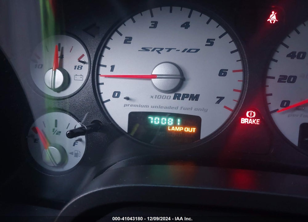 2004 DODGE RAM 1500 SRT-10 VIN: 3D3HA16H34G170719