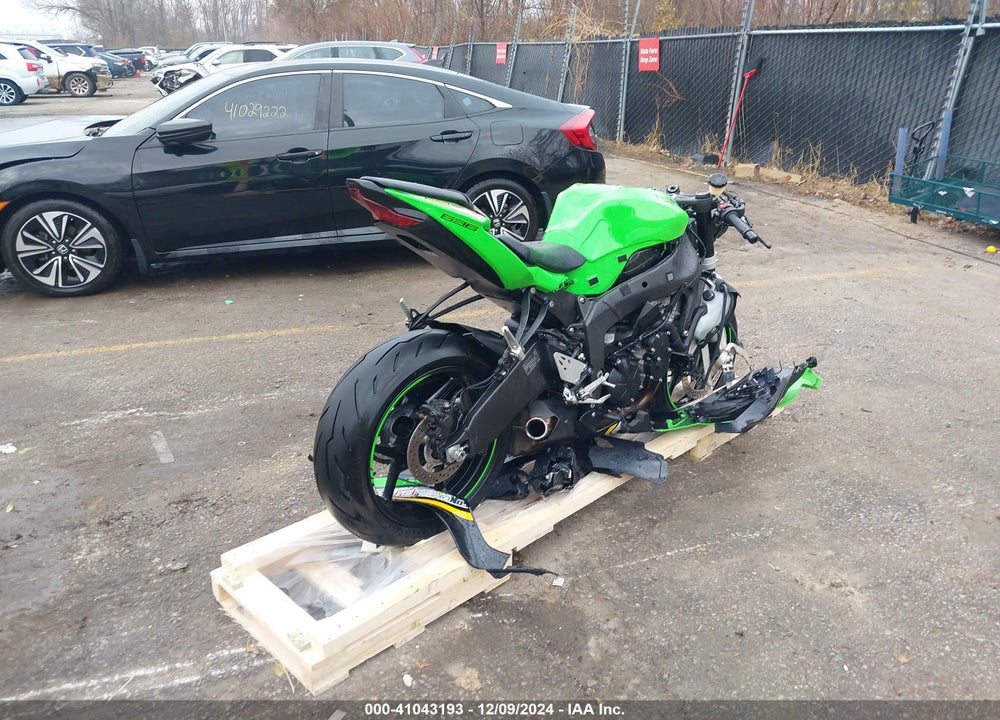 2025 KAWASAKI ZX636 K VIN: JKBZXJJ17SA019129
