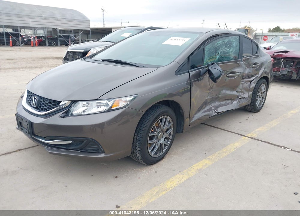 2013 HONDA CIVIC LX VIN: 2HGFB2F57DH592700